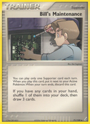 Bill's Maintenance (71/100) [EX: Crystal Guardians] - Destination Retro