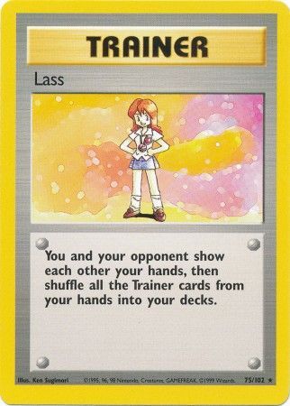 Lass (75/102) [Base Set Unlimited] - Destination Retro