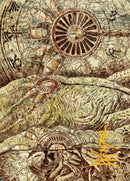 Phyrexian Processor Art Card (Gold-Stamped Signature) [The Brothers' War Art Series] - Destination Retro