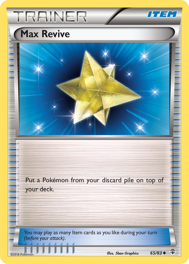 Max Revive (65/83) [XY: Generations] - Destination Retro