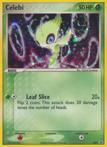 Celebi (29) [Nintendo: Black Star Promos] - Destination Retro