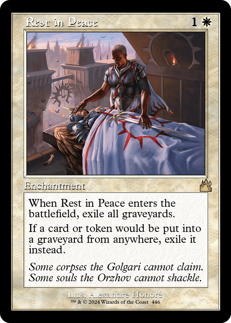 Rest in Peace (Retro Frame) [Ravnica Remastered] - Destination Retro