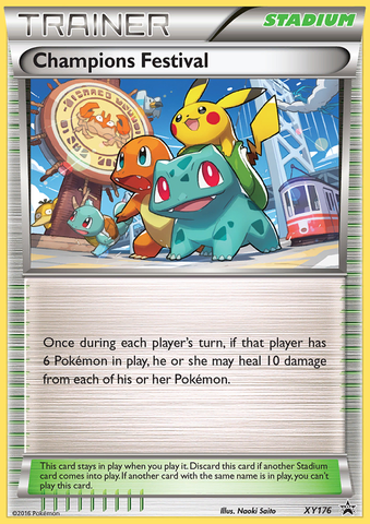 Champions Festival (XY176) [XY: Black Star Promos] - Destination Retro