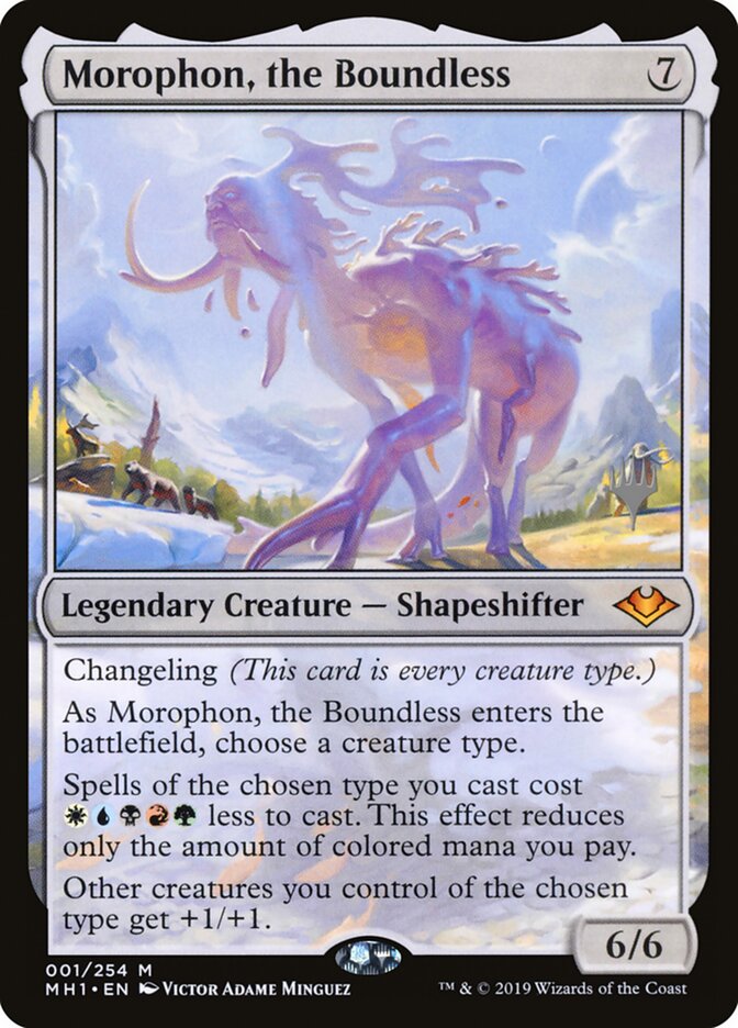 Morophon, the Boundless (Promo Pack) [Modern Horizons Promos] - Destination Retro