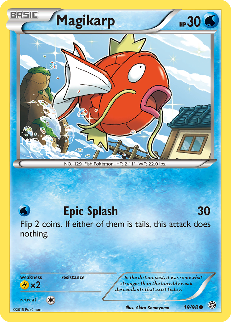 Magikarp (19/98) [XY: Ancient Origins] - Destination Retro