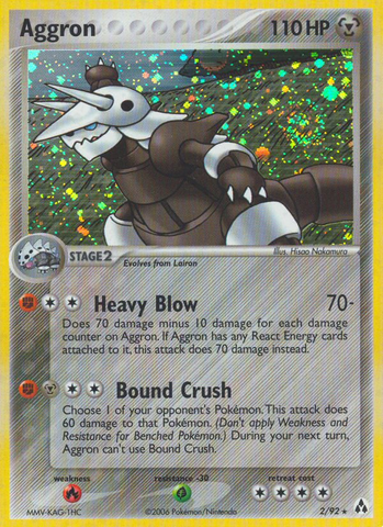 Aggron (2/92) [EX: Legend Maker] - Destination Retro