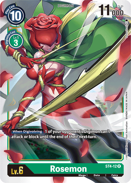 Rosemon [ST4-12] [Starter Deck: Giga Green] - Destination Retro