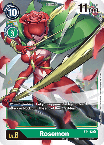 Rosemon [ST4-12] [Starter Deck: Giga Green] - Destination Retro