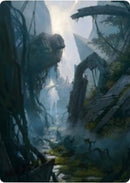 Swamp 2 Art Card [Zendikar Rising Art Series] - Destination Retro