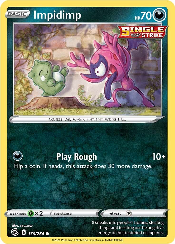 Impidimp (176/264) [Sword & Shield: Fusion Strike] - Destination Retro