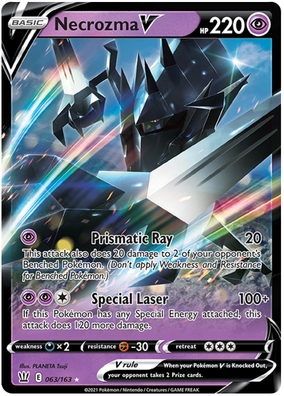 Necrozma V (063/163) [Sword & Shield: Battle Styles] - Destination Retro