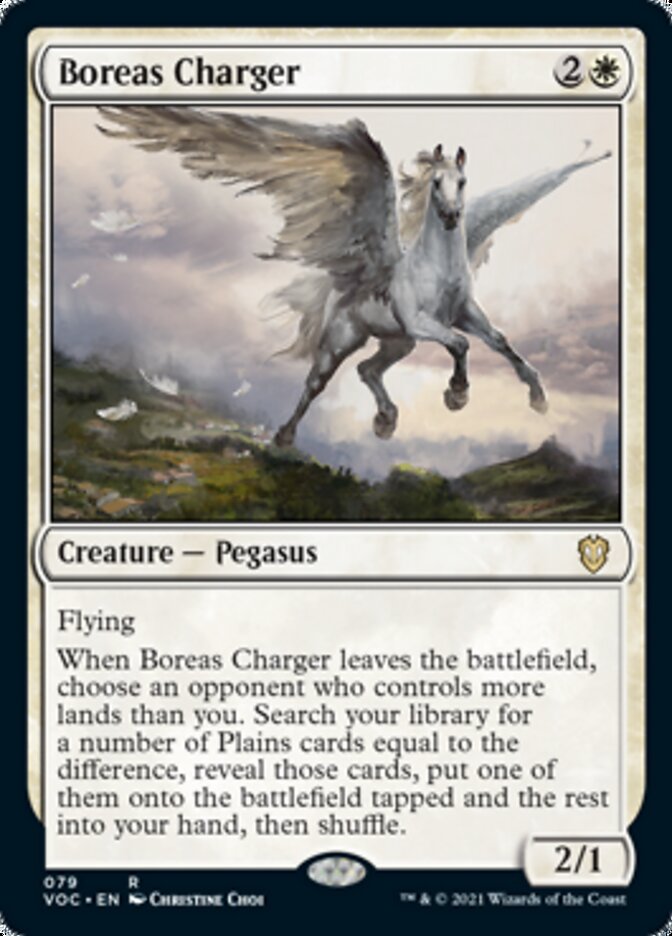 Boreas Charger [Innistrad: Crimson Vow Commander] - Destination Retro