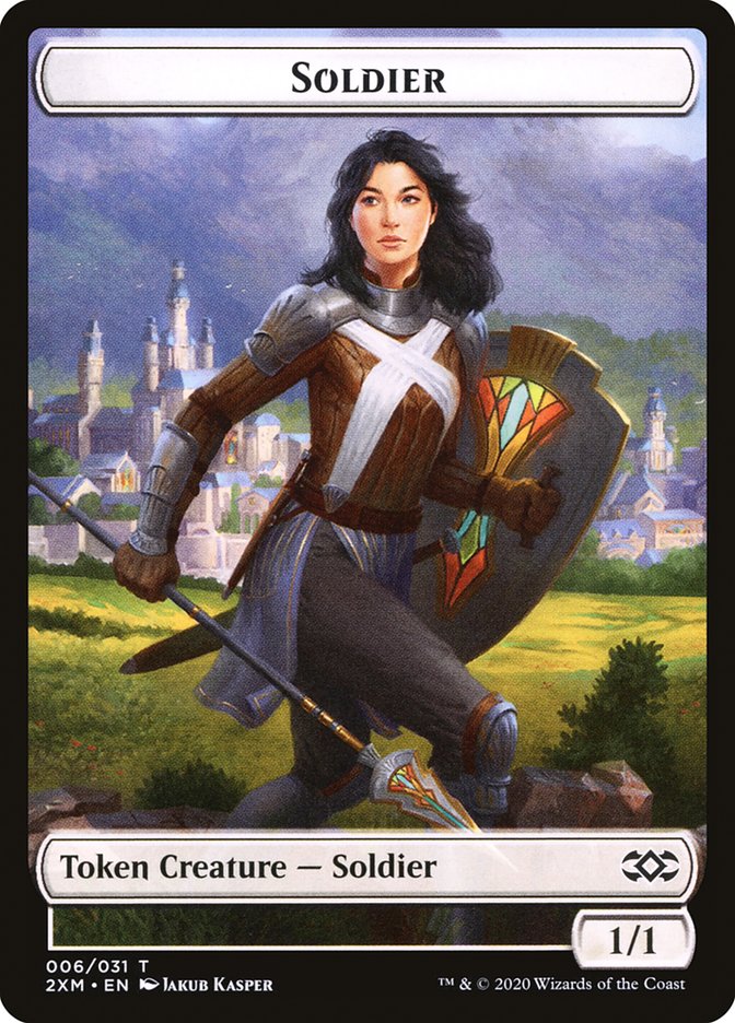 Soldier Token [Double Masters] - Destination Retro