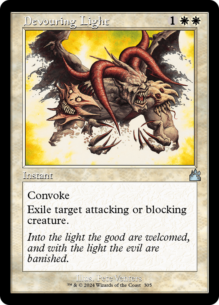 Devouring Light (Retro Frame) [Ravnica Remastered] - Destination Retro