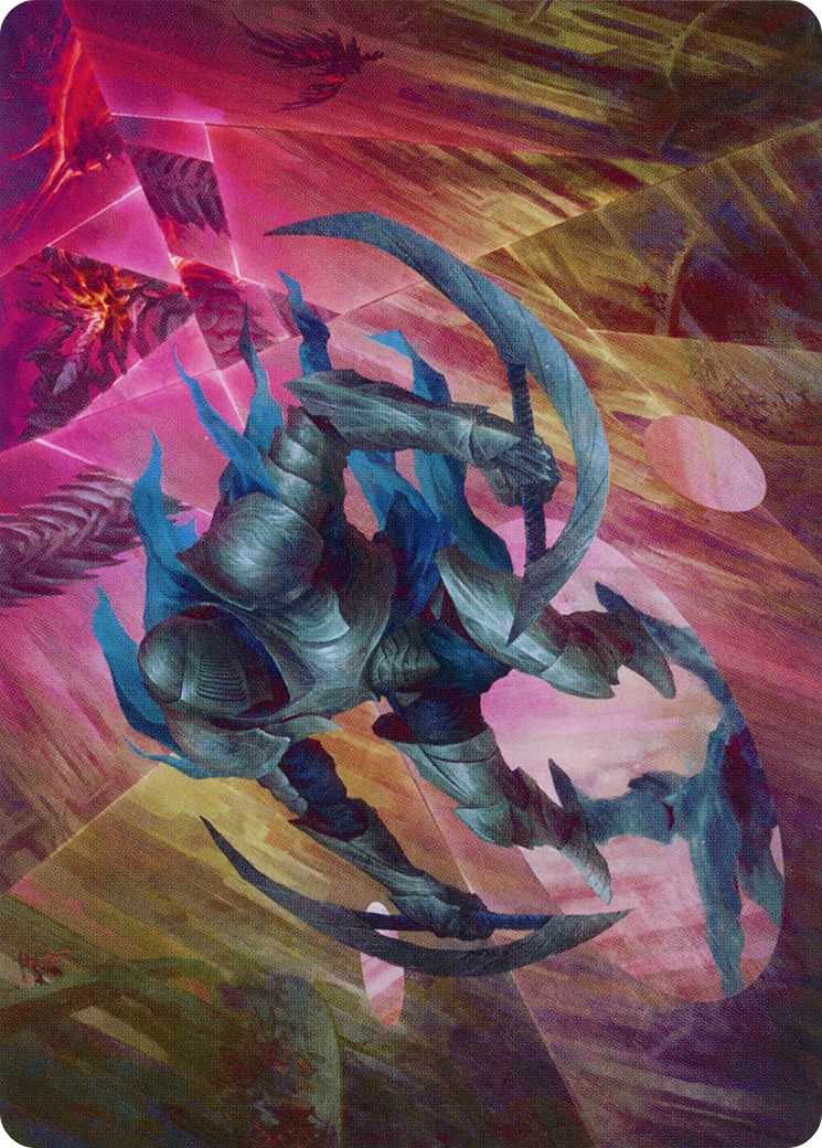 Xerex Strobe-Knight Art Card [March of the Machine Art Series] - Destination Retro