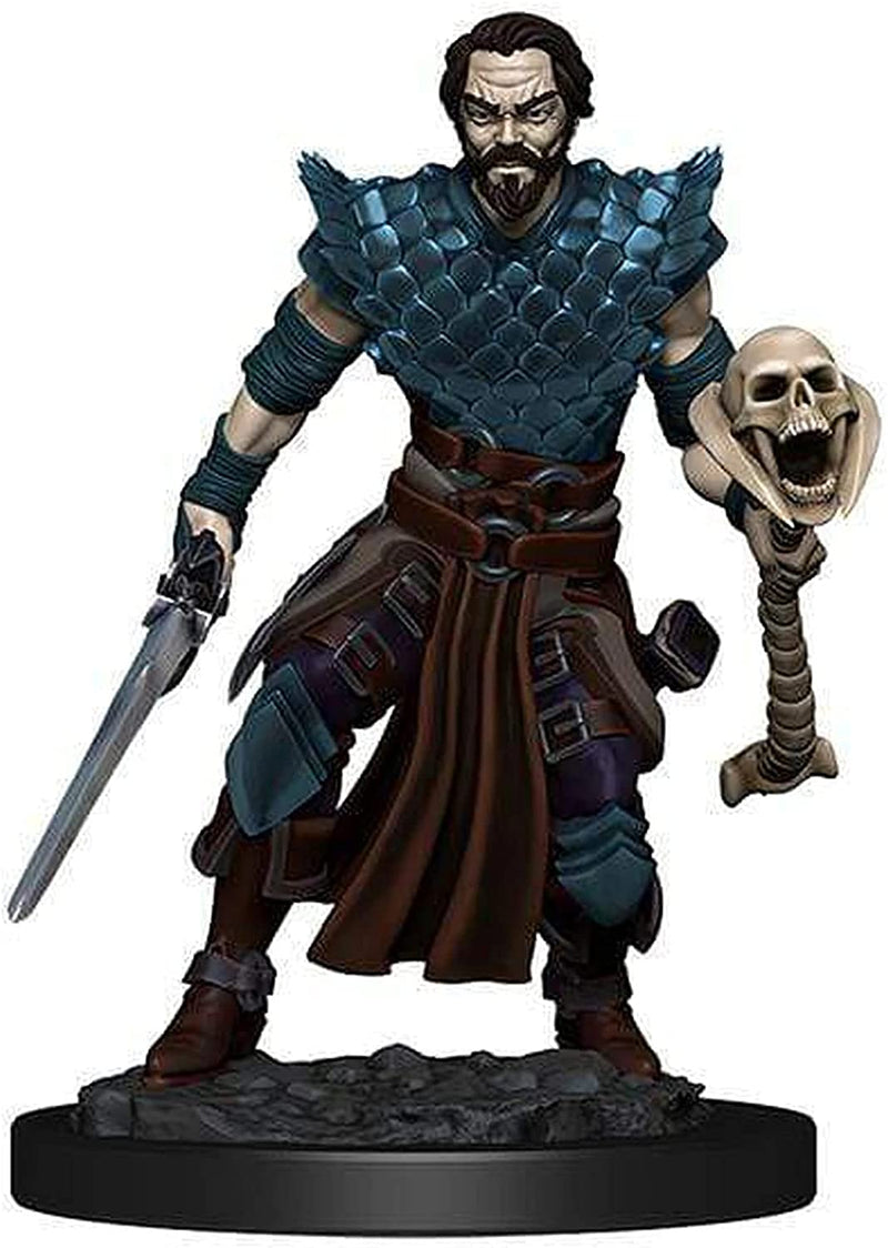 DUNGEONS & DRAGONS - MINIATURE FIGURE - HUMAN WARLOCK (MALE) - Destination Retro
