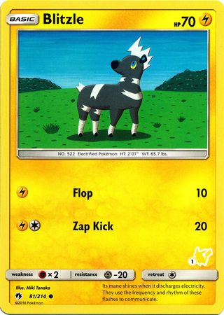 Blitzle (1/60) [Battle Academy: Pikachu Deck] - Destination Retro