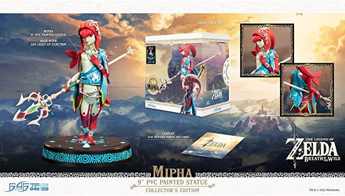 Mipha (Legend of Zelda Breath of the Wild) 9 Inch PVC Statue - Destination Retro