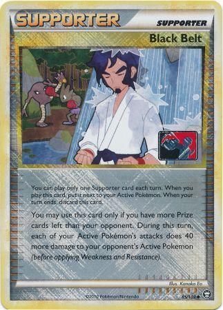 Black Belt (85/102) (League Promo) [HeartGold & SoulSilver: Triumphant] - Destination Retro