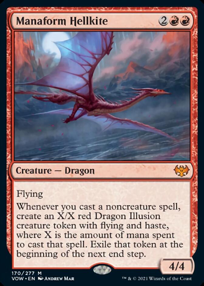 Manaform Hellkite [Innistrad: Crimson Vow] - Destination Retro