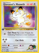 Giovanni's Meowth (74/132) [Gym Challenge 1st Edition] - Destination Retro