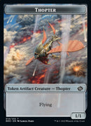 Thopter // Construct (005) Double-Sided Token [The Brothers' War Tokens] - Destination Retro