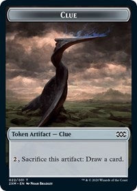 Clue // Myr (024) Double-sided Token [Double Masters Tokens] - Destination Retro