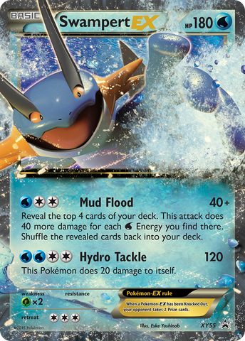 Swampert EX (XY55) [XY: Black Star Promos] - Destination Retro