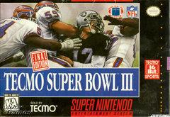 Tecmo Super Bowl III - Super Nintendo - Destination Retro