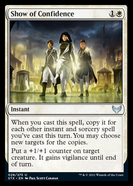 Show of Confidence [Strixhaven: School of Mages] - Destination Retro