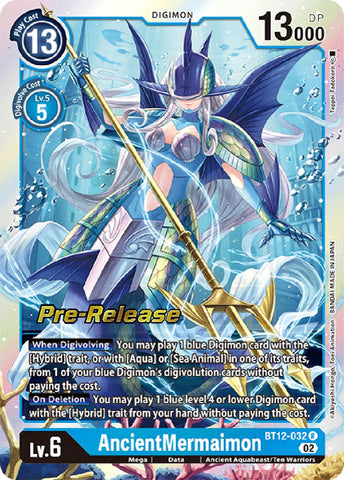 AncientMermaimon [BT12-032] [Across Time Pre-Release Cards] - Destination Retro