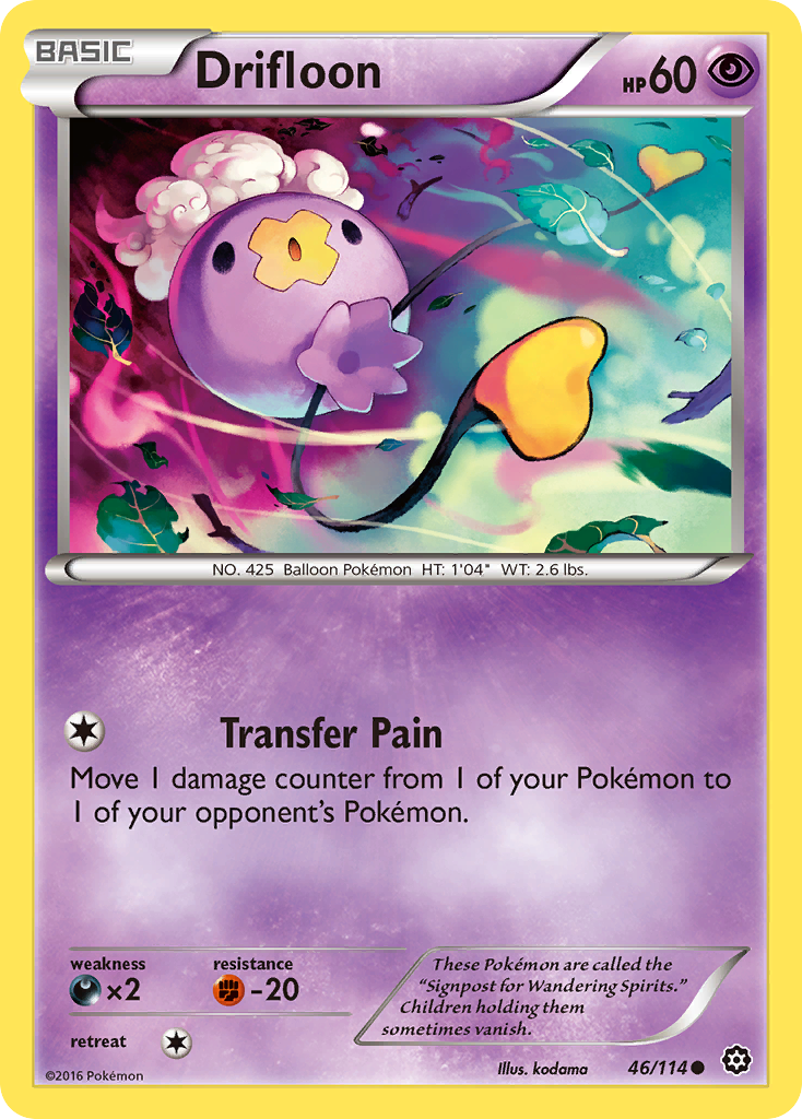 Drifloon (46/114) [XY: Steam Siege] - Destination Retro
