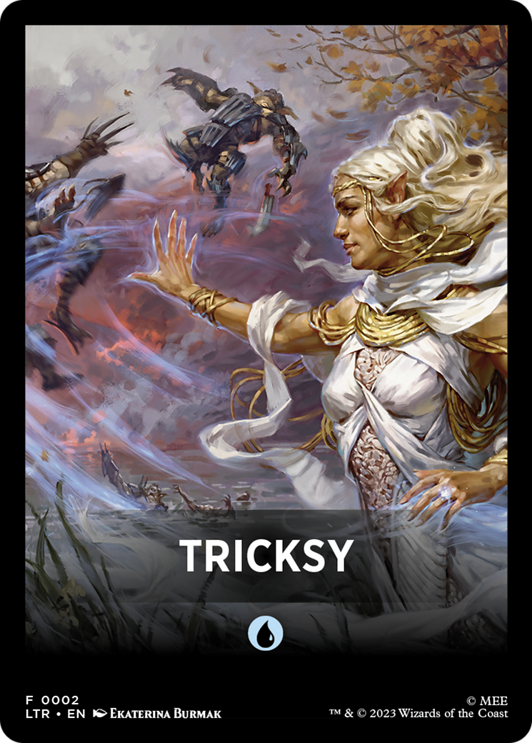 Tricksy Theme Card [The Lord of the Rings: Tales of Middle-Earth Tokens] - Destination Retro