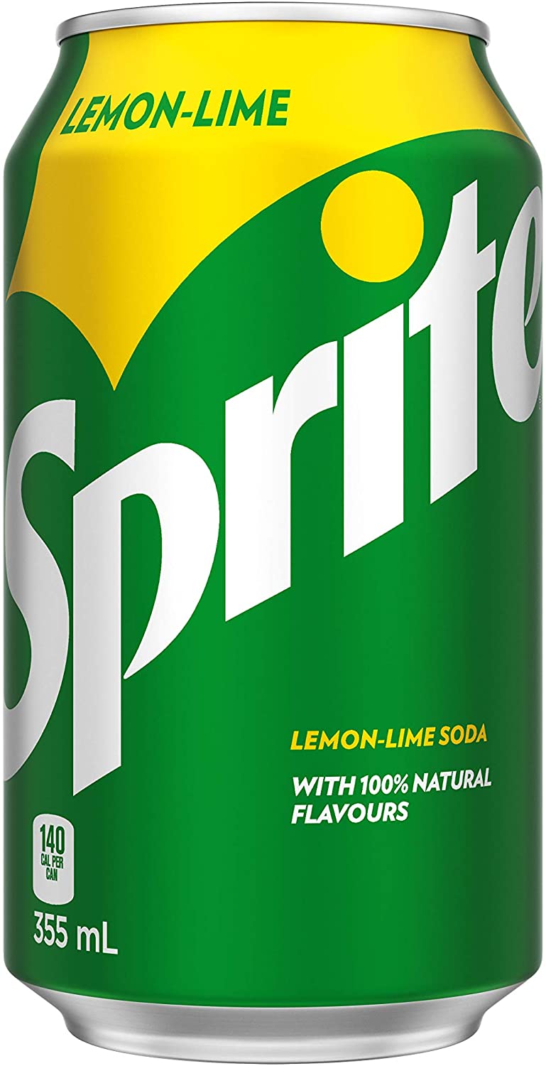 Sprite Lemon-Line Soda Can - Destination Retro