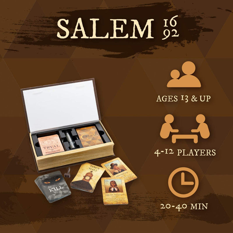 Salem 1692 Second Edition Card Game - Destination Retro