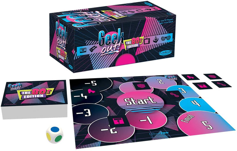 Geek Out! 80's Edition Card Game - Destination Retro