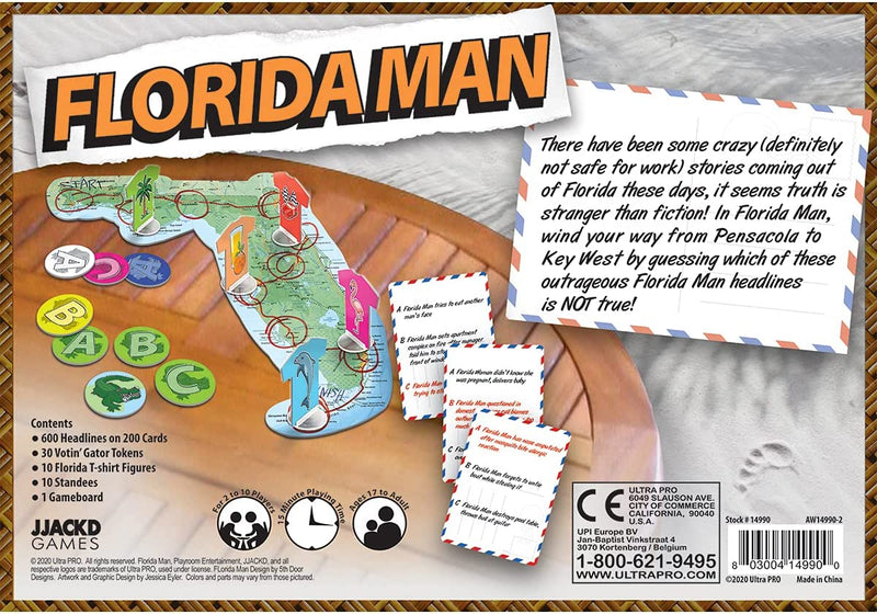 Florida Man Card Game - Destination Retro