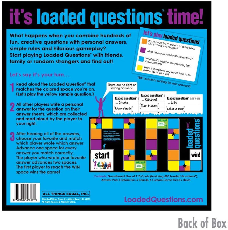 Loaded Questions - The Friends Version of the Classic Game of 'Who Said What' - Destination Retro