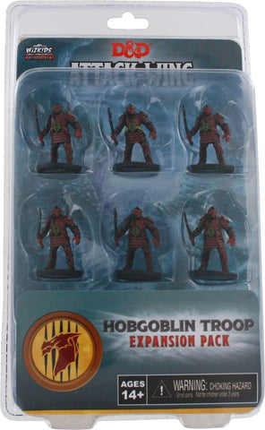 DUNGEONS & DRAGONS - MINIATURE FIGURE - ATTACK WING WAVE 1 HOBGOBLIN TROOP EXPANSION PACK - Destination Retro