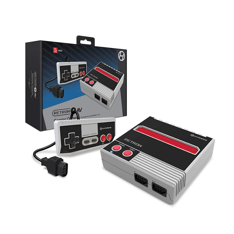 Hyperkin RetroN 1 AV Gaming Console for NES (Gray) - Destination Retro