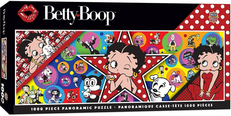 1000 Piece Jigsaw Puzzle For Adult, Family, Or Kids - Betty Boop By Masterpieces - Destination Retro