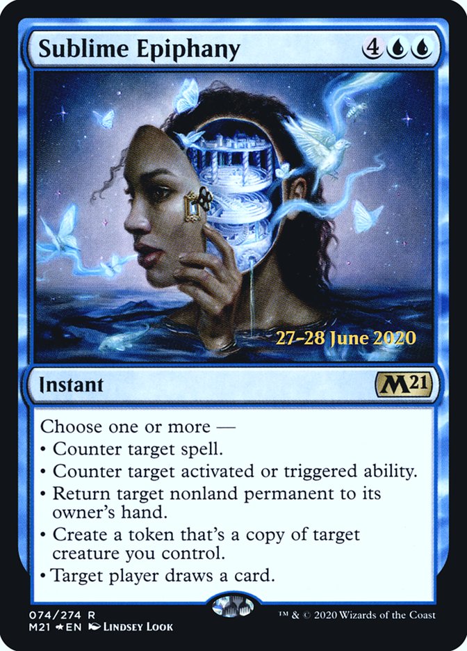 Sublime Epiphany  [Core Set 2021 Prerelease Promos] - Destination Retro
