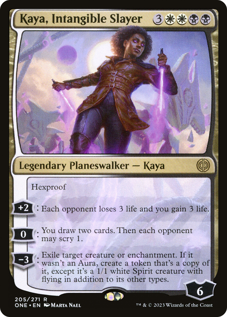 Kaya, Intangible Slayer [Phyrexia: All Will Be One] - Destination Retro