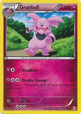 Granbull (29/30) [XY: Trainer Kit - Sylveon & Noivern] - Destination Retro
