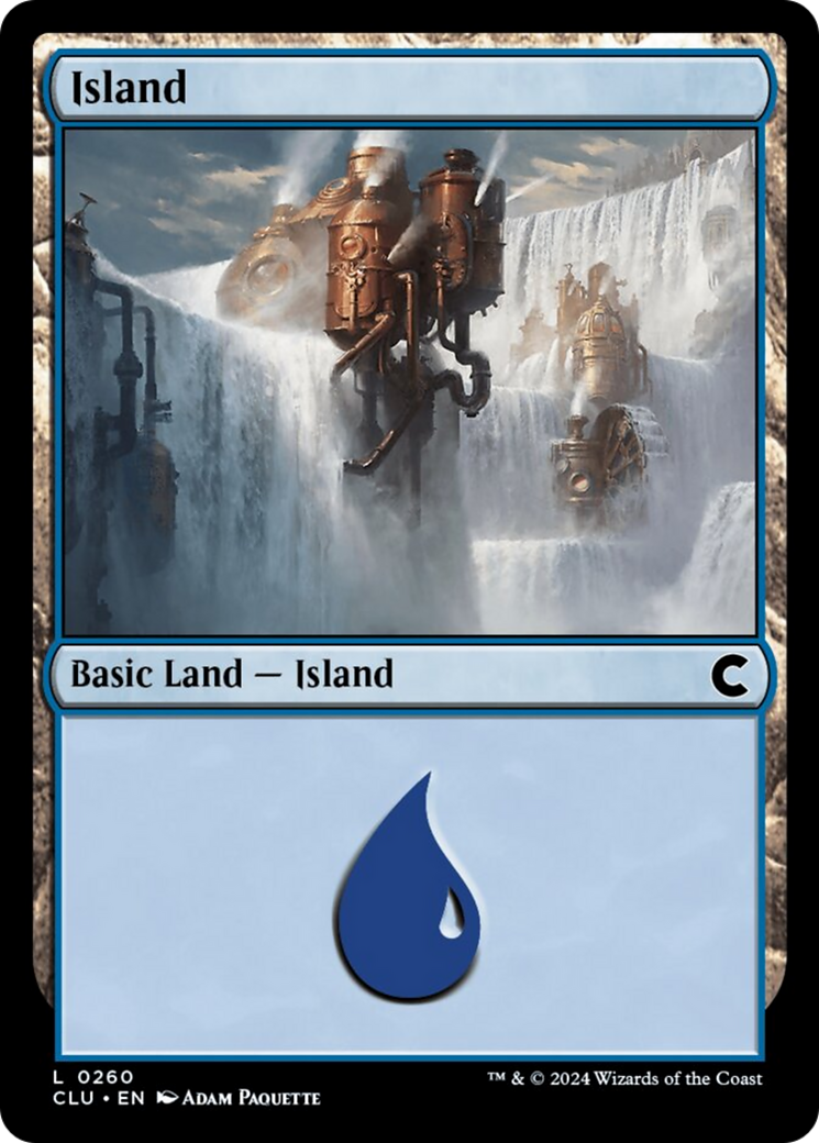 Island (0260) [Ravnica: Clue Edition] - Destination Retro