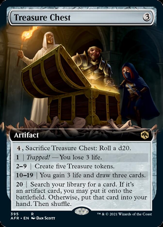 Treasure Chest (Extended) [Dungeons & Dragons: Adventures in the Forgotten Realms] - Destination Retro