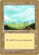 Plains (pp365) (Preston Poulter) [Pro Tour Collector Set] - Destination Retro