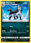Mightyena (87/181) [Sun & Moon: Team Up] - Destination Retro