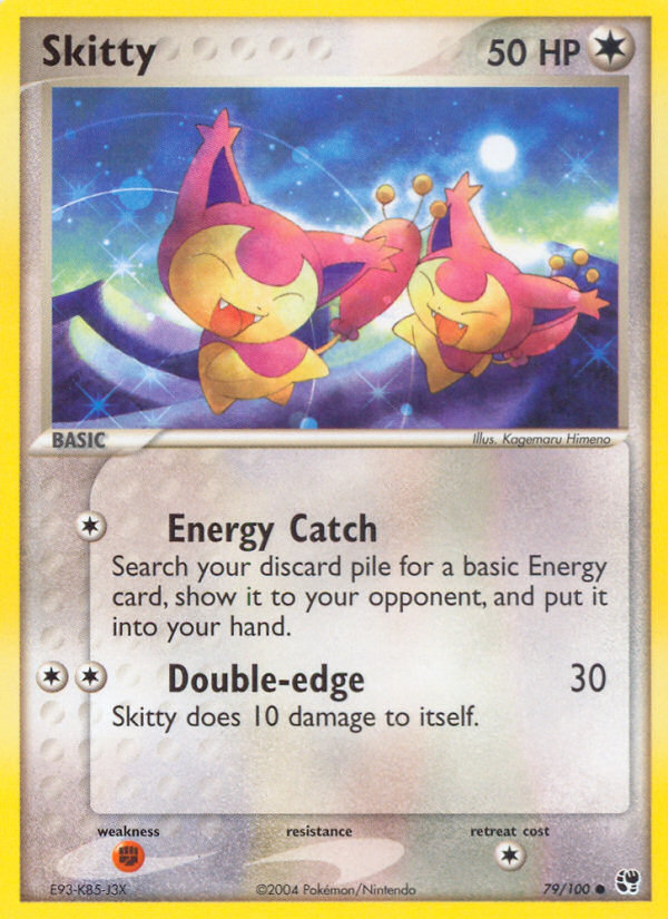 Skitty (79/100) [EX: Sandstorm] - Destination Retro