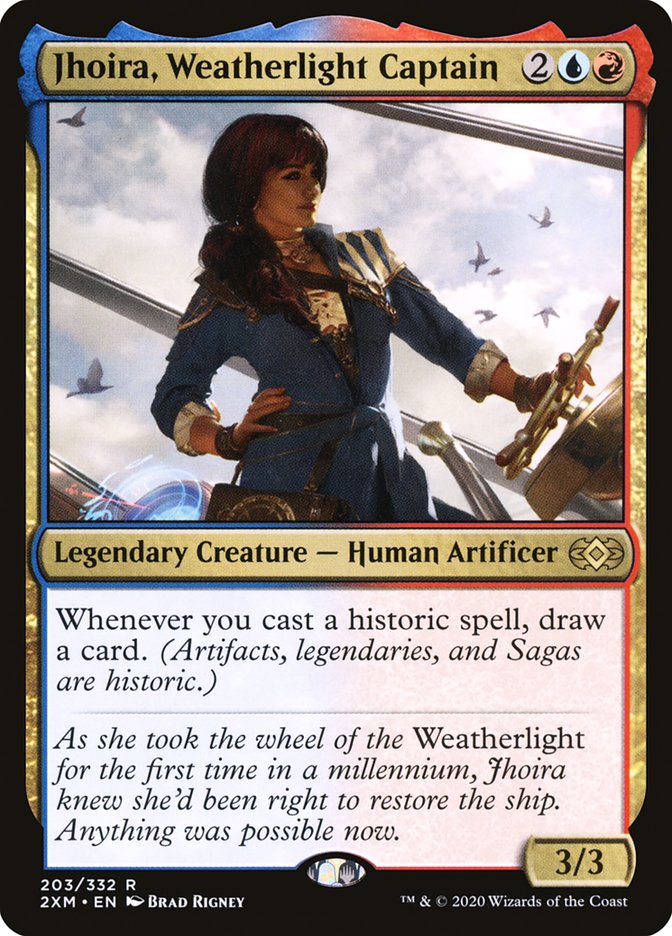 Jhoira, Weatherlight Captain [Double Masters] - Destination Retro